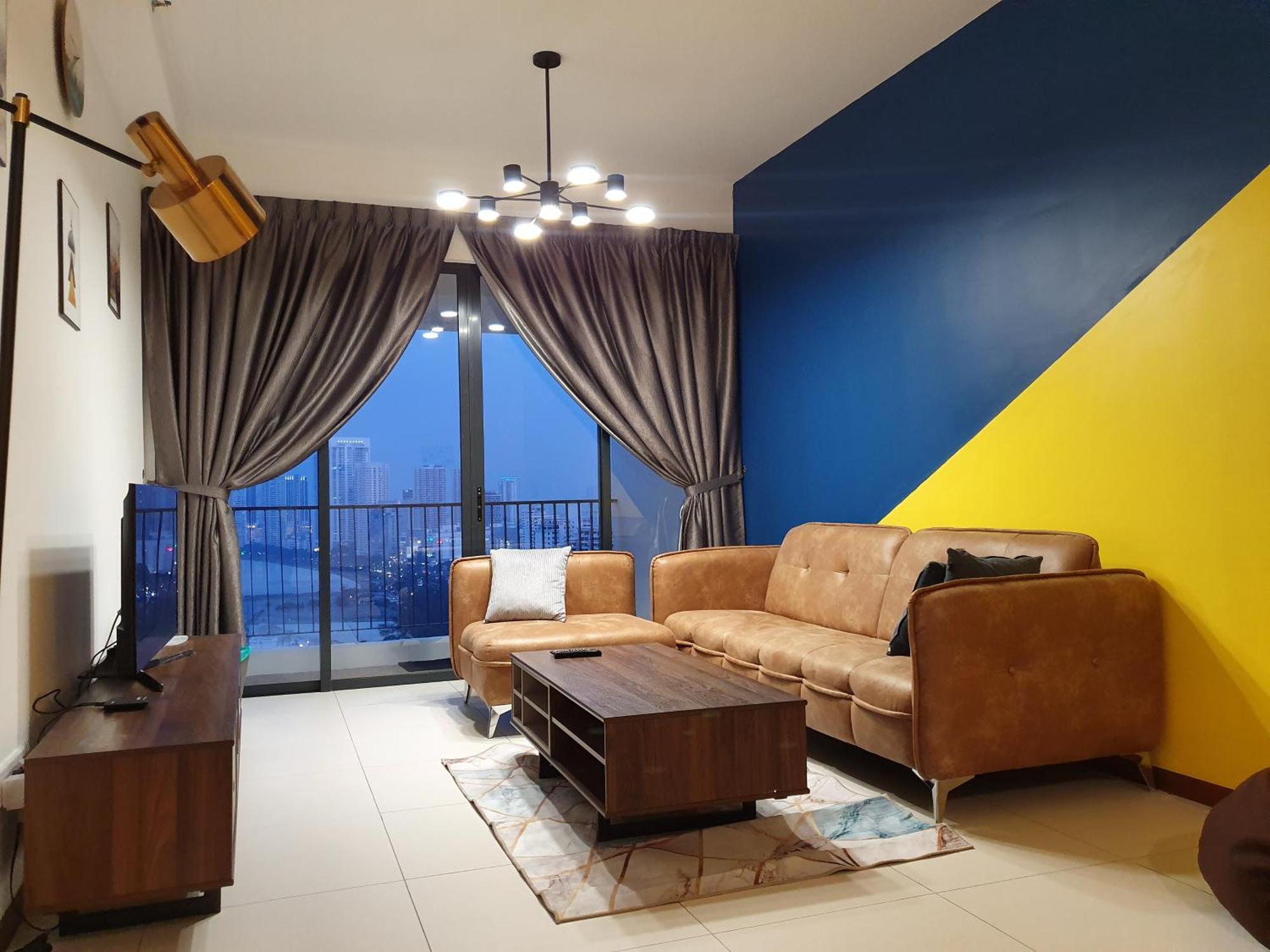 The Landmark By Katana 3Br To 4Br Luxury Seaview Landmark Homestay At Gurney 15-16Pax 无敌海景套房 Tanjung Tokong Bagian luar foto
