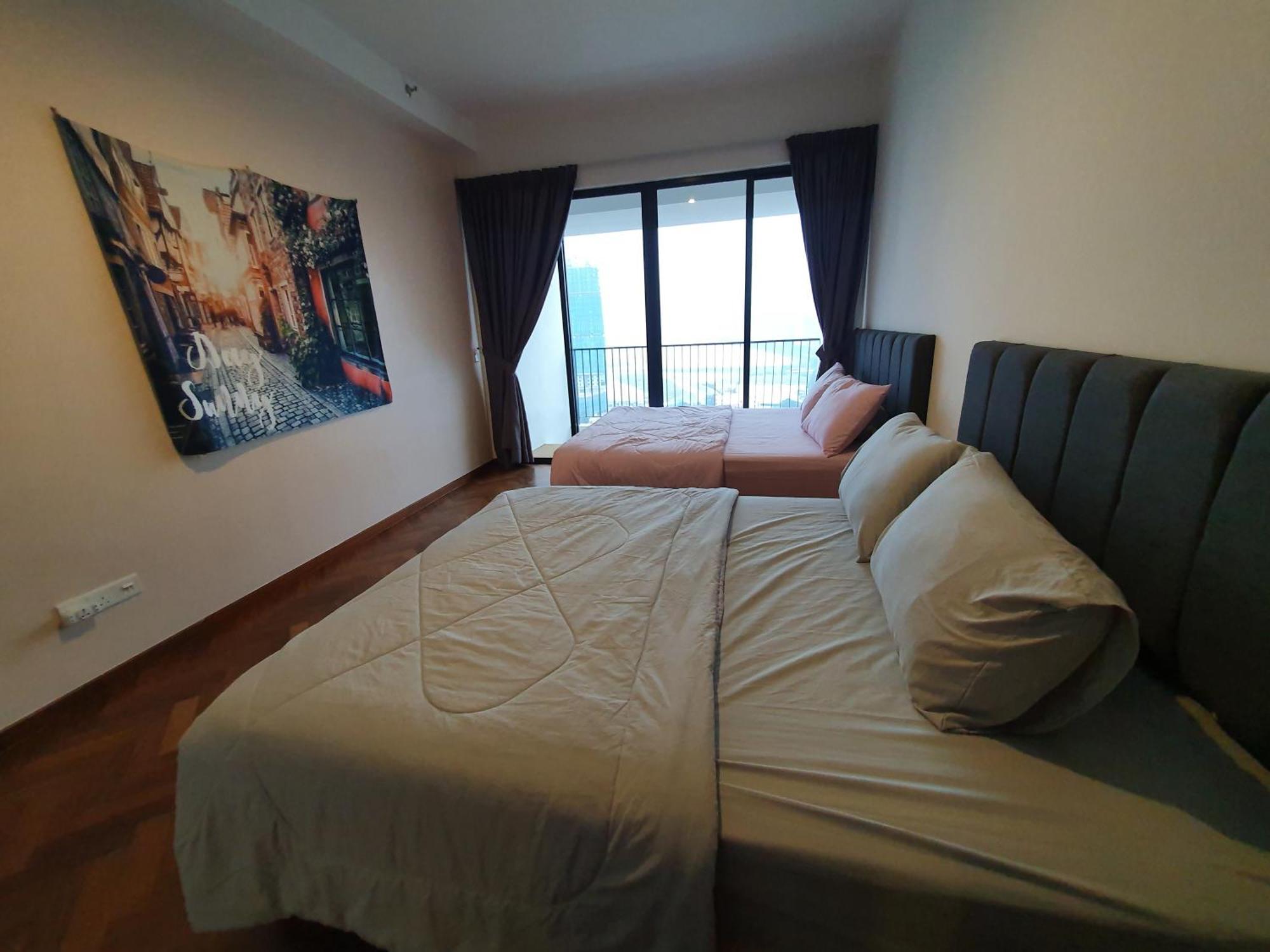 The Landmark By Katana 3Br To 4Br Luxury Seaview Landmark Homestay At Gurney 15-16Pax 无敌海景套房 Tanjung Tokong Bagian luar foto