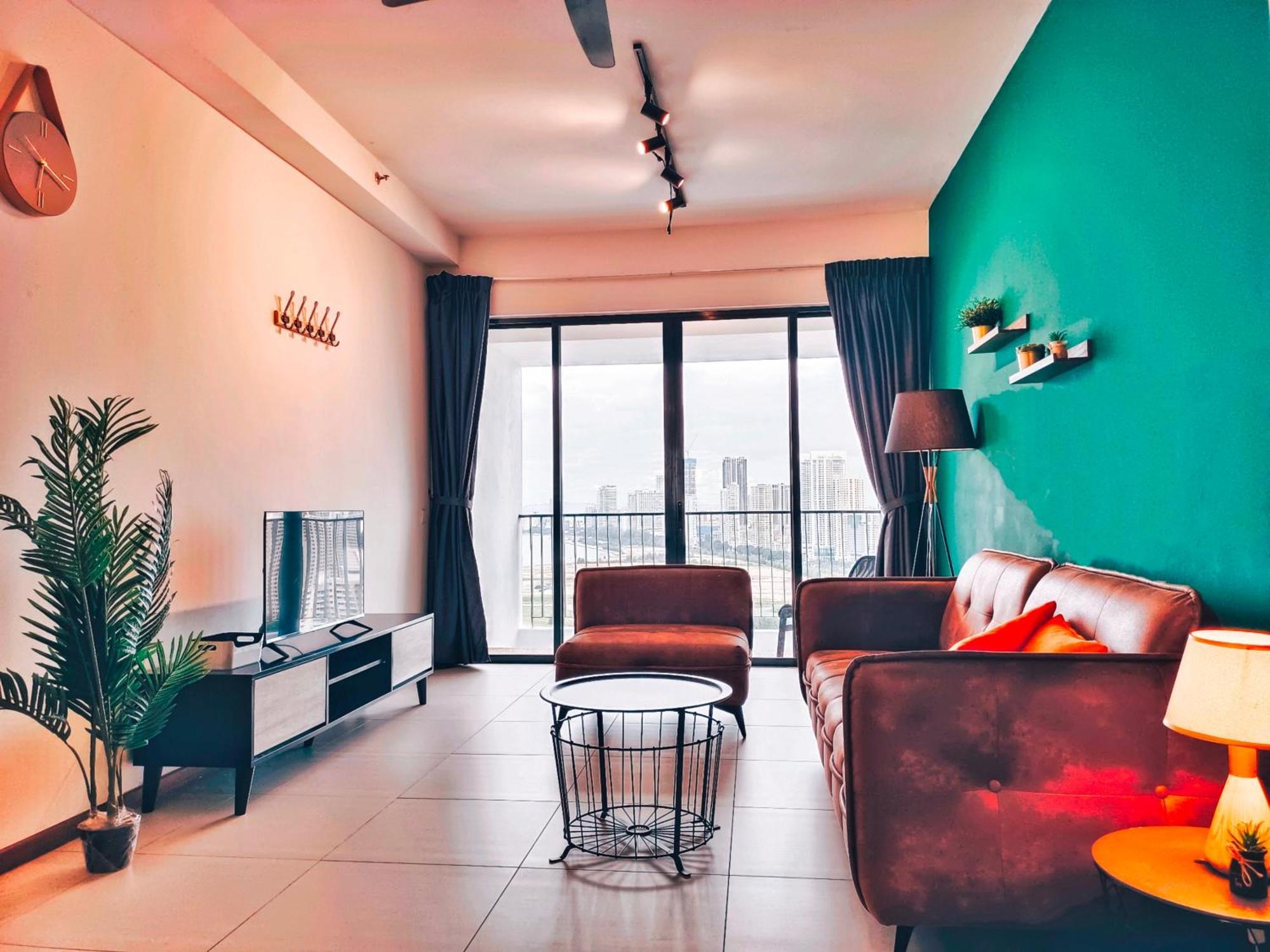 The Landmark By Katana 3Br To 4Br Luxury Seaview Landmark Homestay At Gurney 15-16Pax 无敌海景套房 Tanjung Tokong Bagian luar foto